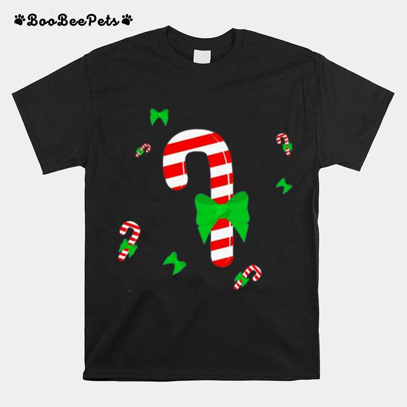 Merry Christmas Candy Cane T-Shirt