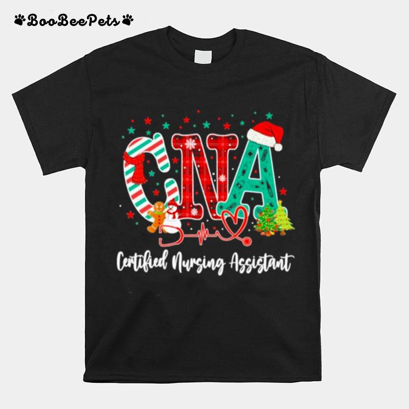 Merry Christmas Cna Certified Nursing Assistant T-Shirt