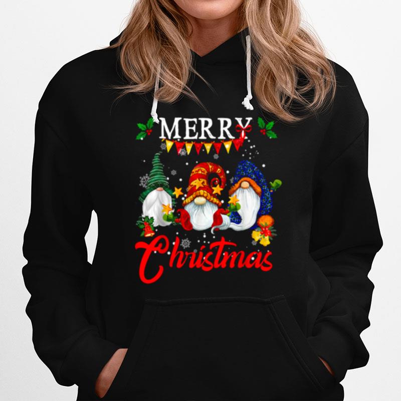 Merry Christmas Gnomies Christmas Gnome Xmas Women Hoodie