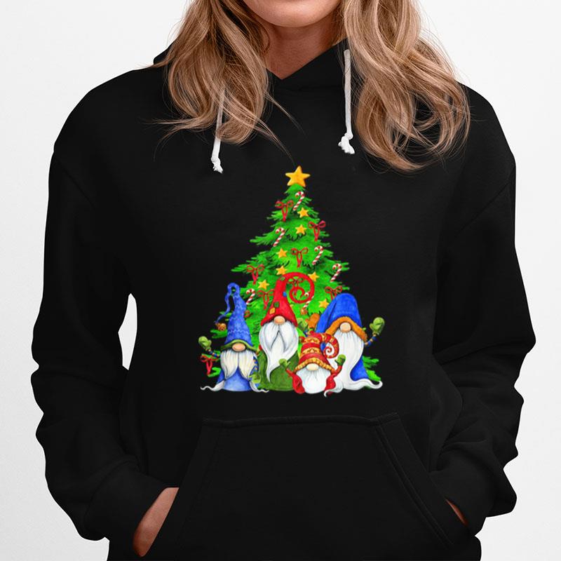 Merry Christmas Tree Gnomes Hoodie