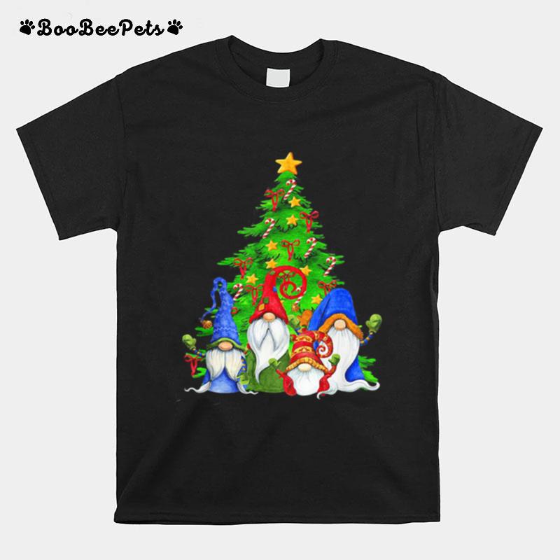 Merry Christmas Tree Gnomes T-Shirt