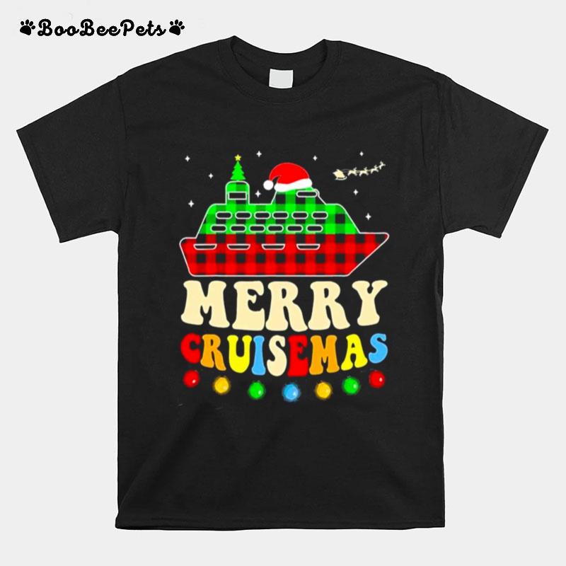 Merry Cruisemas Christmas Santa Reindeer Cruise T-Shirt