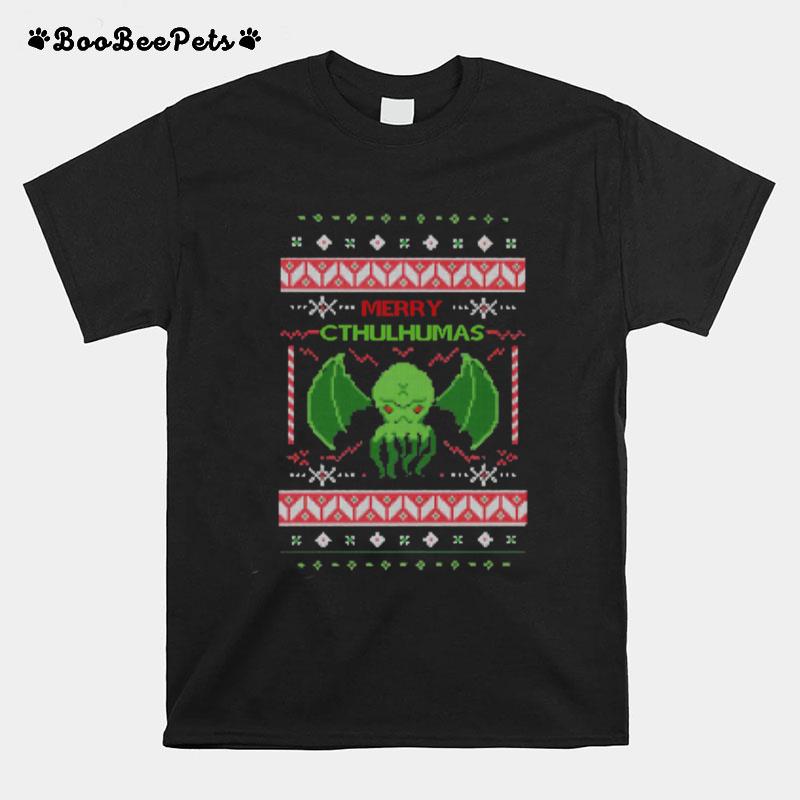 Merry Cthulhumas Ugly Christmas T-Shirt