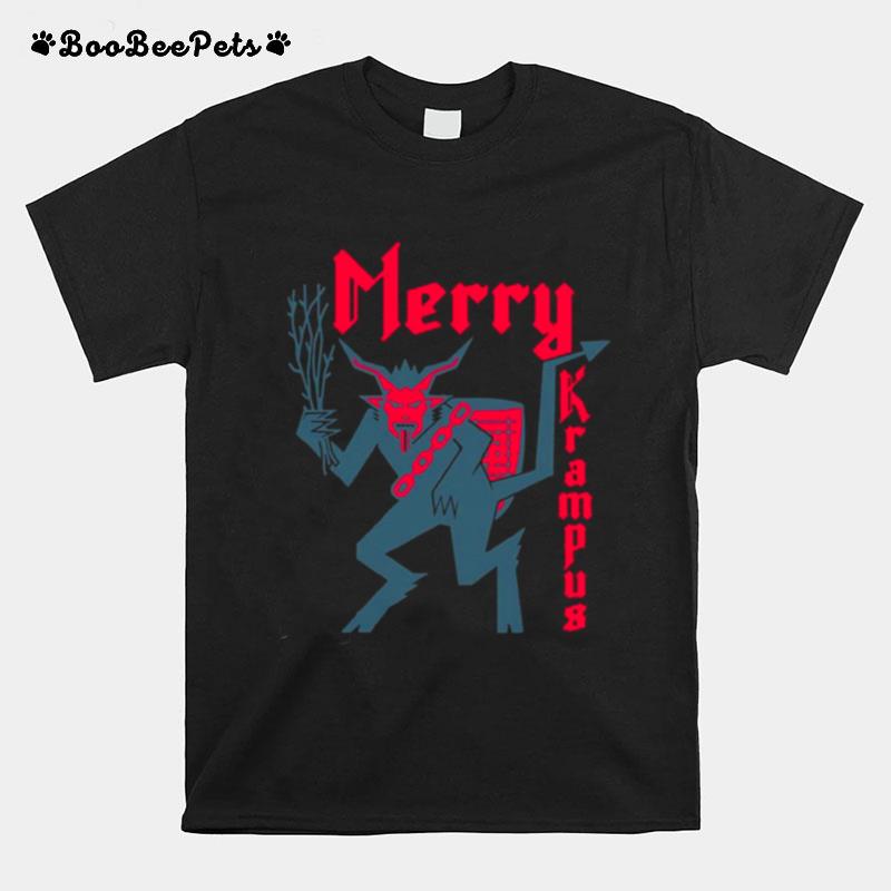 Merry Krampus Christmas T-Shirt