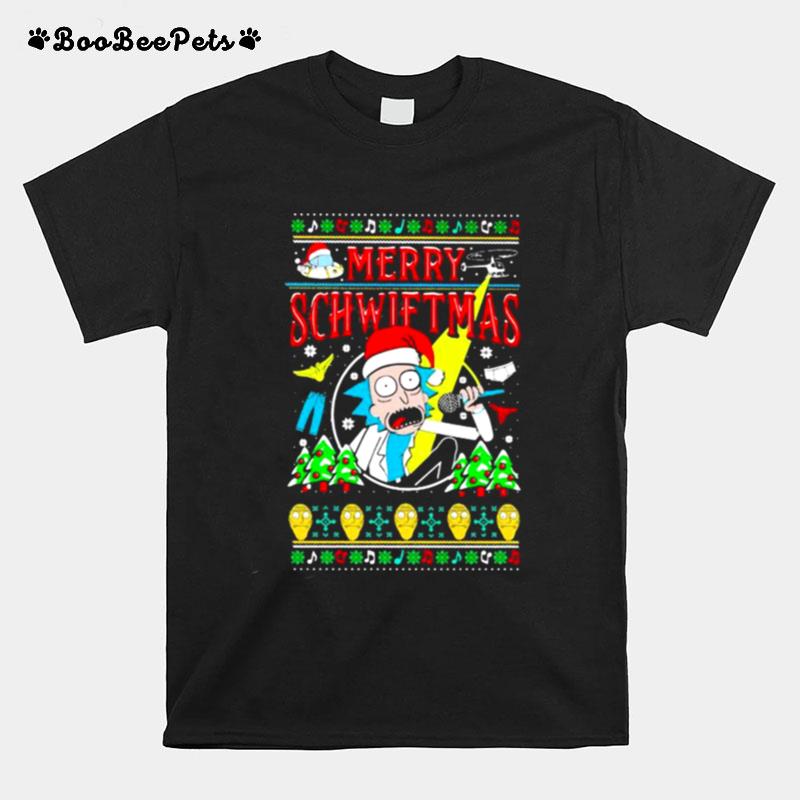 Merry Schwiftmas Rick And Morty T-Shirt