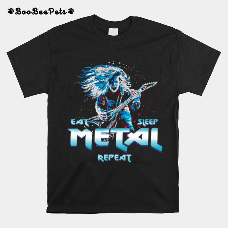 Metal Eat Metal Sleep Repeat T-Shirt