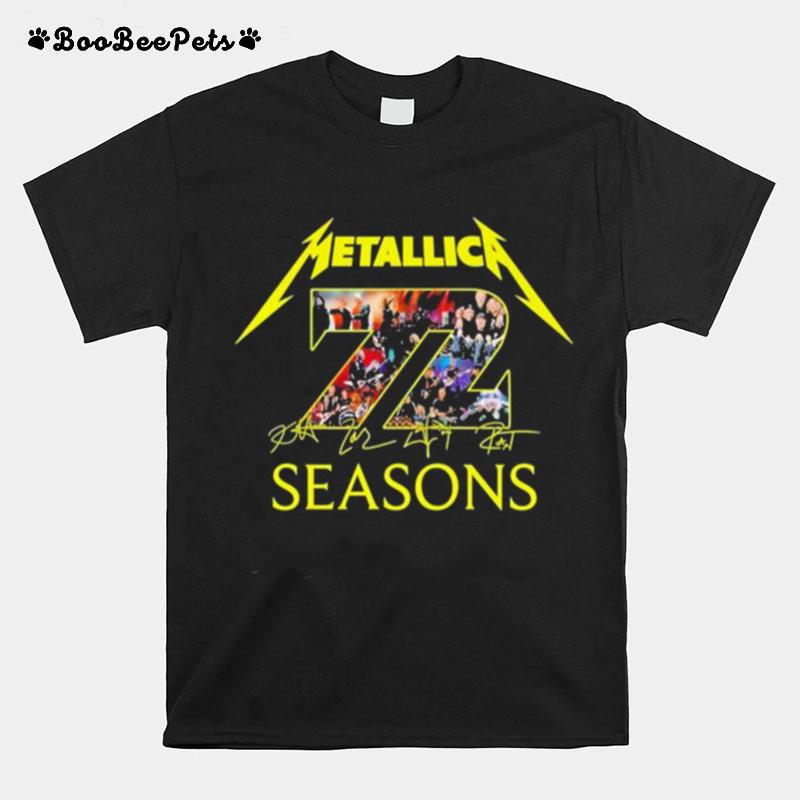 Metallica 72 Season Memory Signatures T-Shirt