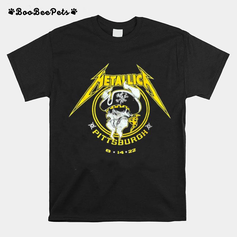 Metallica Pittsburgh Pa 8 14 2022 Show T-Shirt