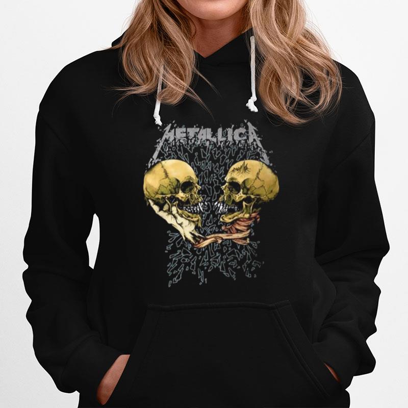 Metallica With Double Skulls Hoodie