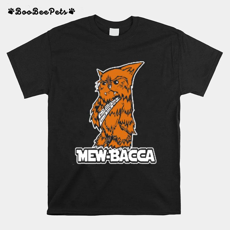 Mewbacca The Wookie Cat Wars T-Shirt