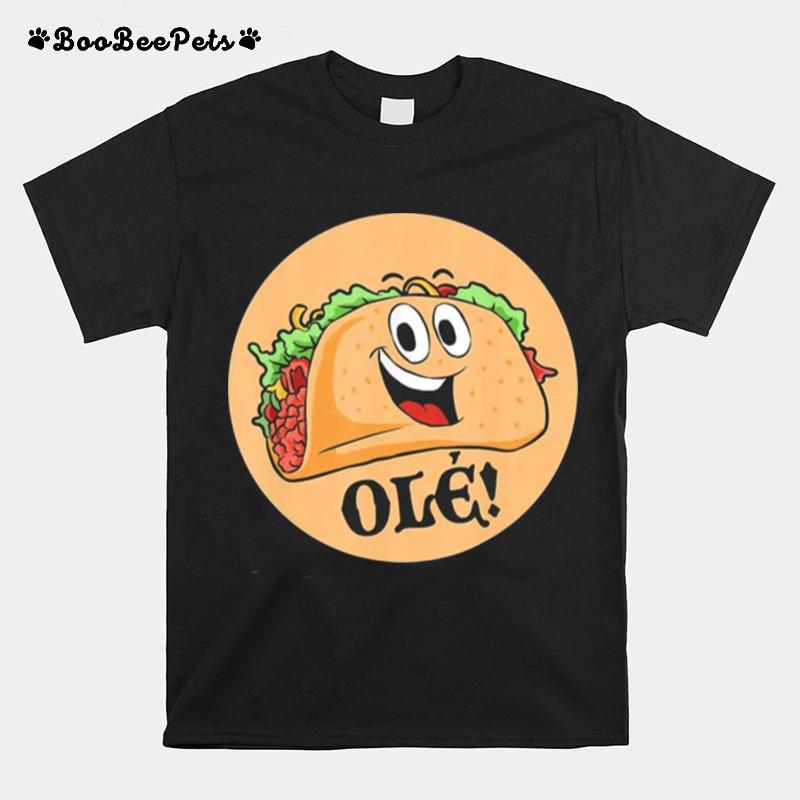 Mexican Taco Lover Scratch And Sniff Sticker Ole T-Shirt