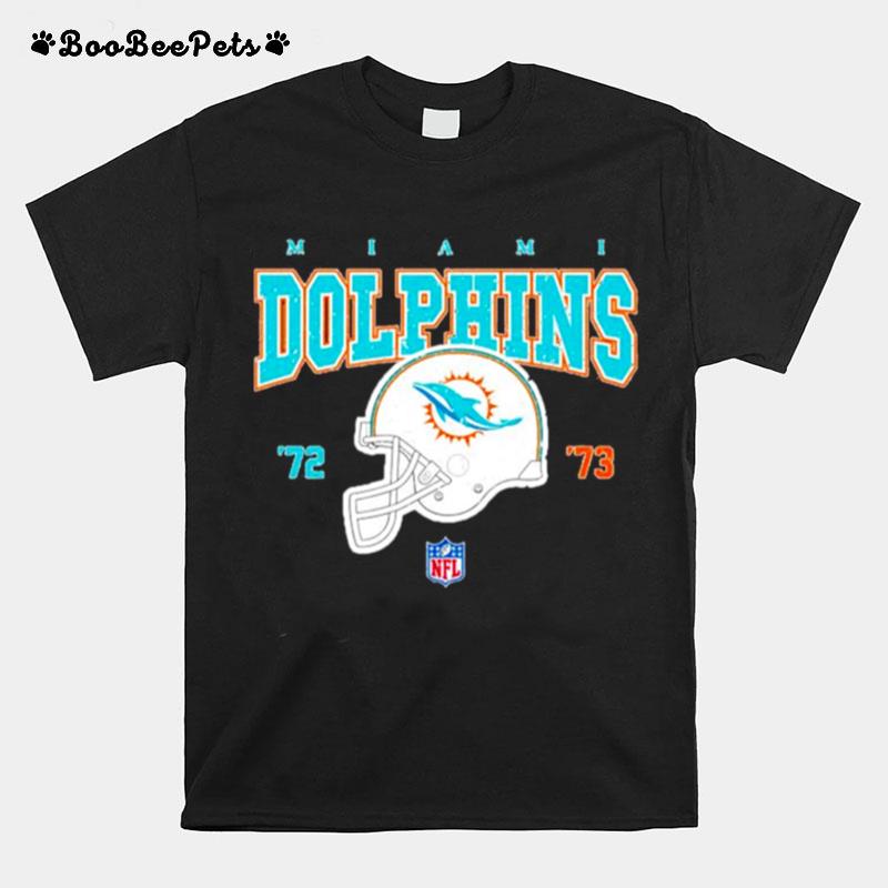 Miami Dolphins Helmet 72 73 T-Shirt
