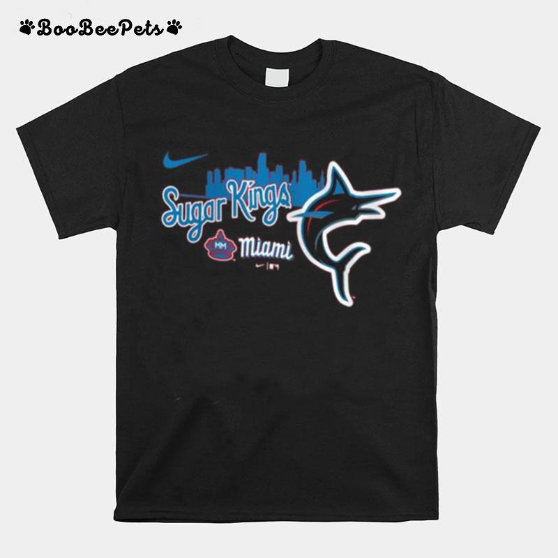 Miami Marlins Nike Red 2023 City Connect Team T-Shirt