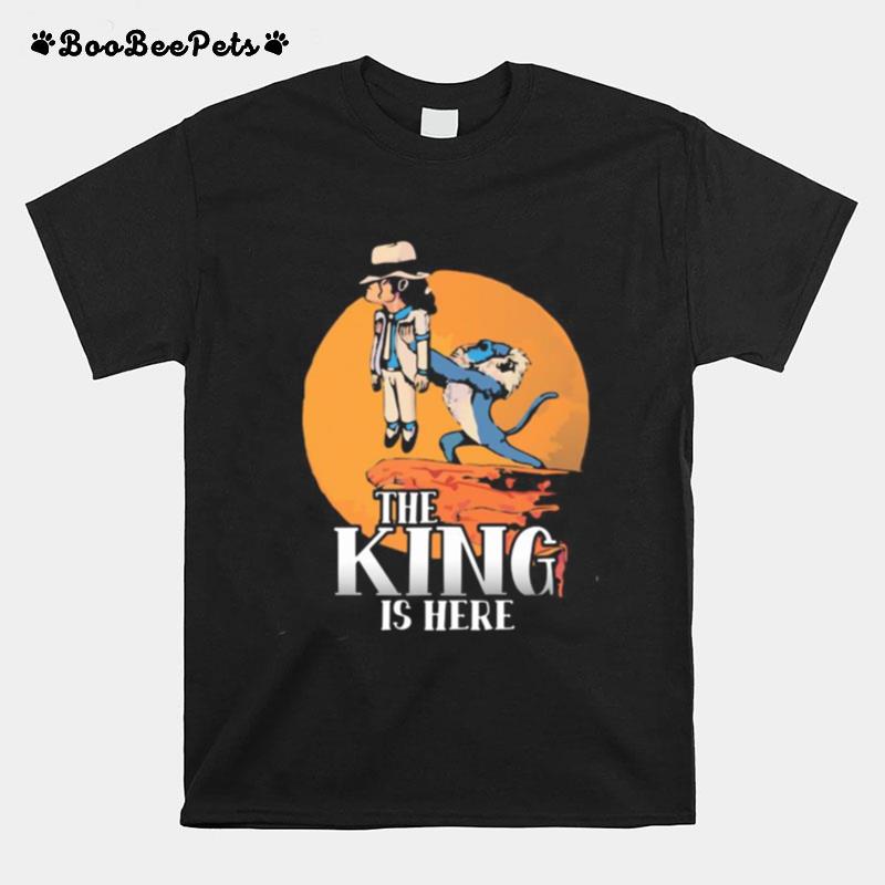 Michael Jackson And Monkey The King Is Here T-Shirt