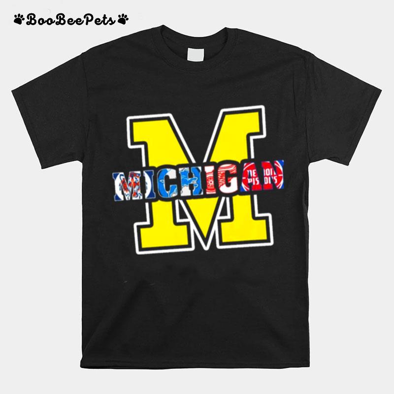 Michigan Top Sports Teams T-Shirt