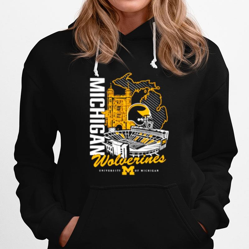 Michigan Wolverines University Of Michigan Hoodie