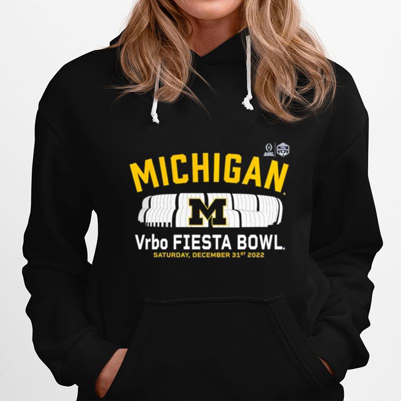 Michigan Wolverines Vrbo Fiesta Bowl December 31St 2022 Hoodie