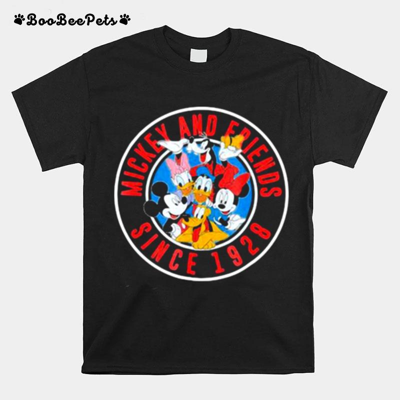 Mickey And Friends Since 1928 Disney T-Shirt