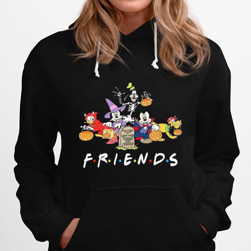 Mickey Mouse Friends Trick Or Treat Halloween Friends Hoodie