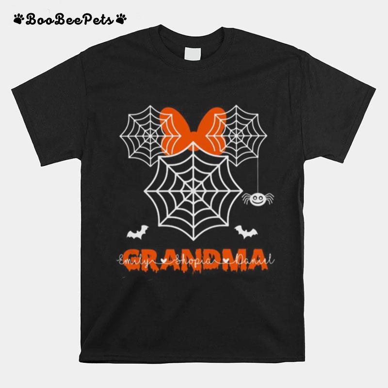 Mickey Mouse Grandma Emily Shopia Daniel Halloween T-Shirt