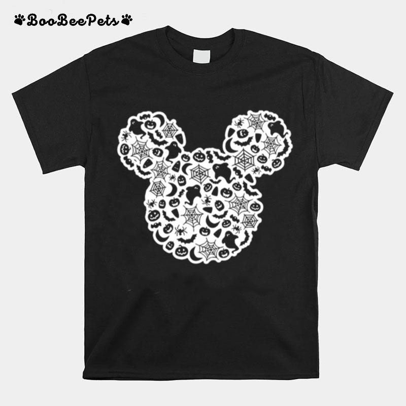 Mickey Mouse Halloween Ghost Pumpkin T-Shirt
