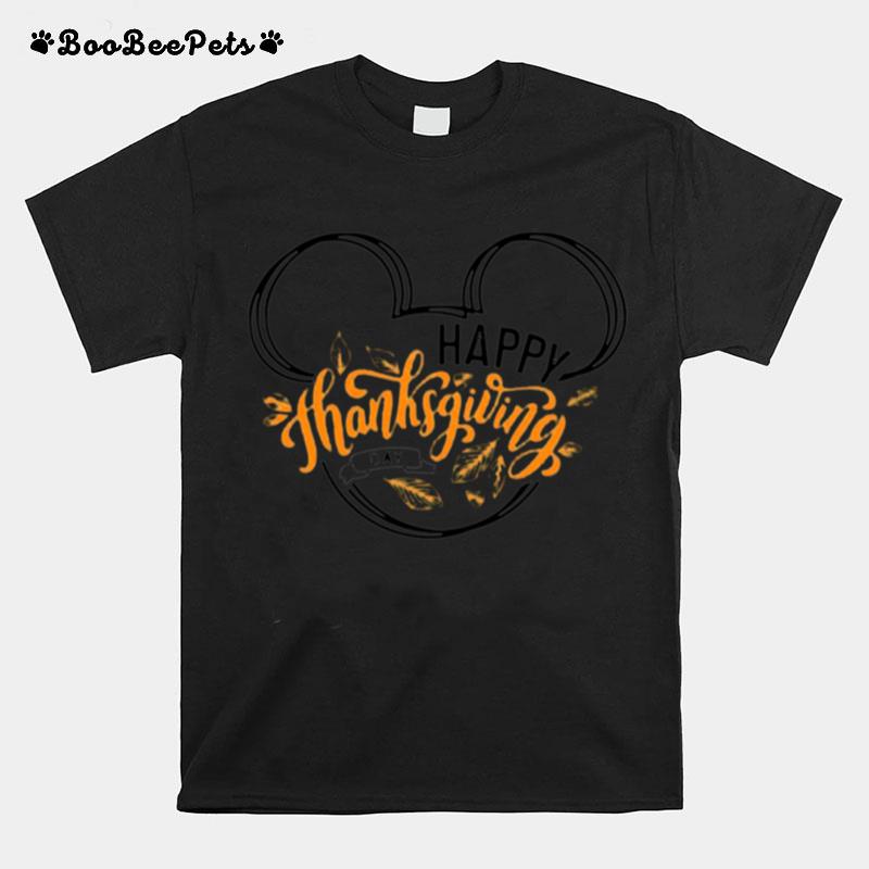 Mickey Mouse Happy Thanksgiving T-Shirt
