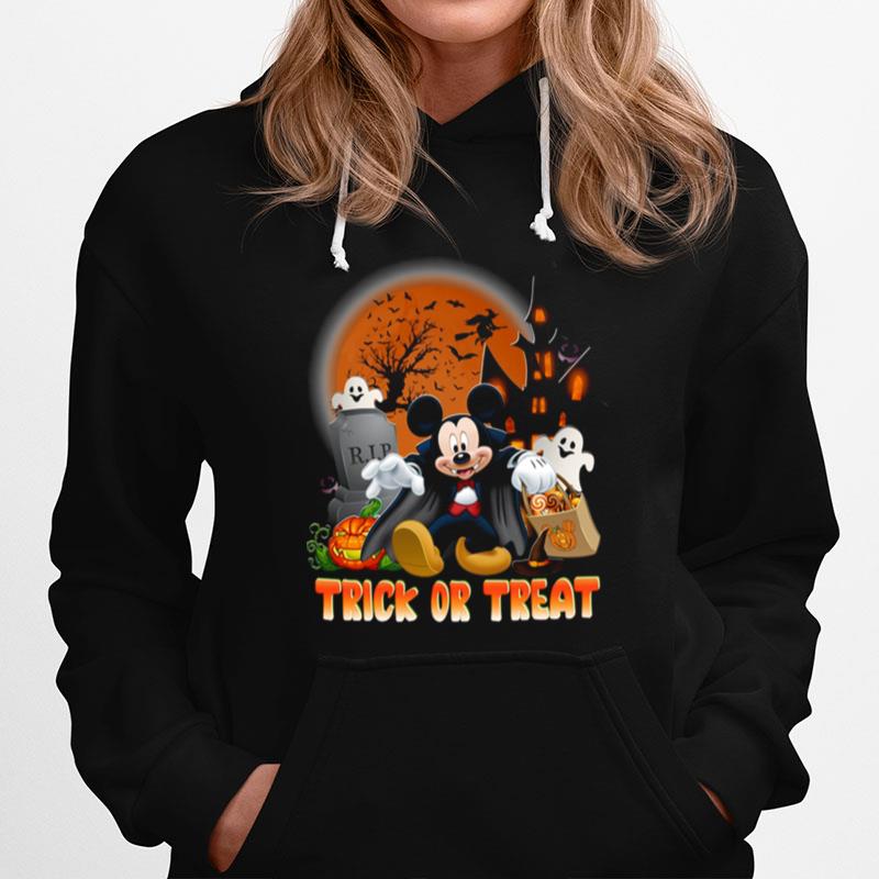 Mickey Mouse Trick Or Treat Hoodie