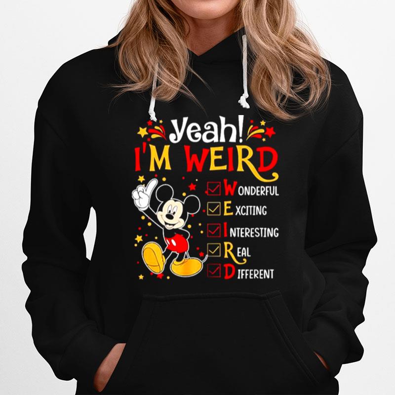 Mickey Yeah Im Weird Hoodie