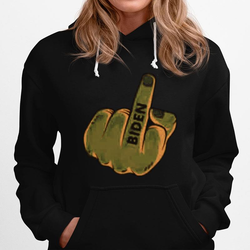 Middle Finger Fuck Biden Hoodie