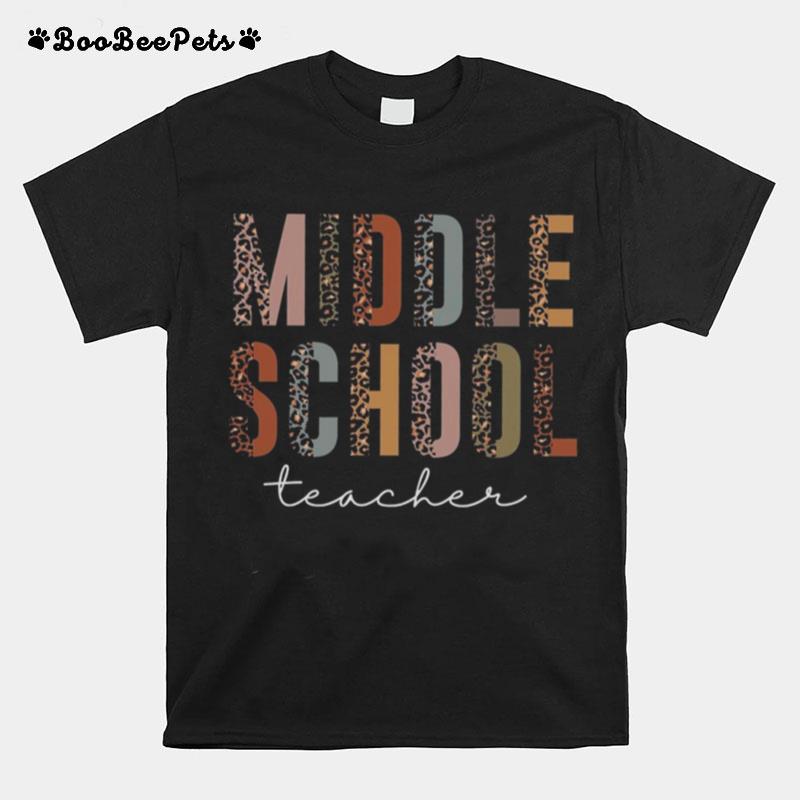 Middle School Teacher T-Shirt