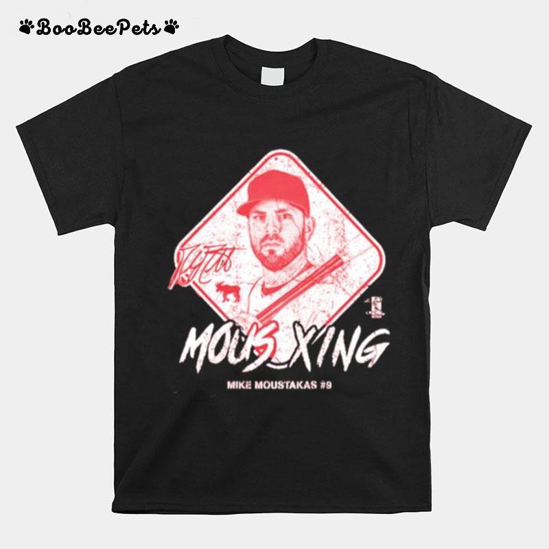 Mike Moustakas Mlbpa Mous Xing T-Shirt