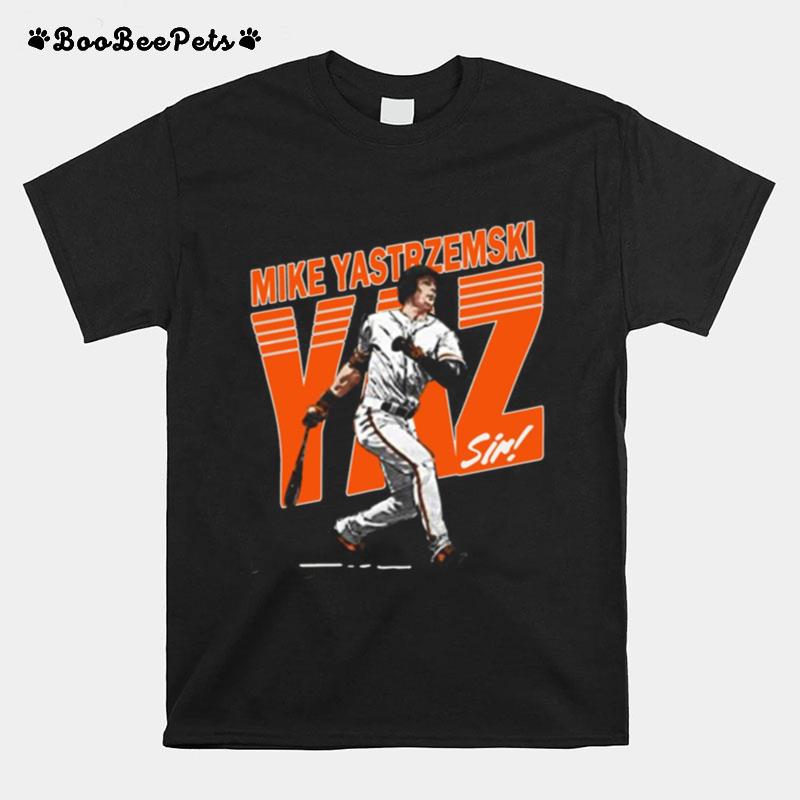 Mike Yastrzemski Tee San Francisco Baseball Mike Yastrzemski Yaz T-Shirt