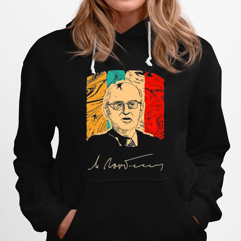 Mikhail Gorbachev Historical Figure Retro Hoodie