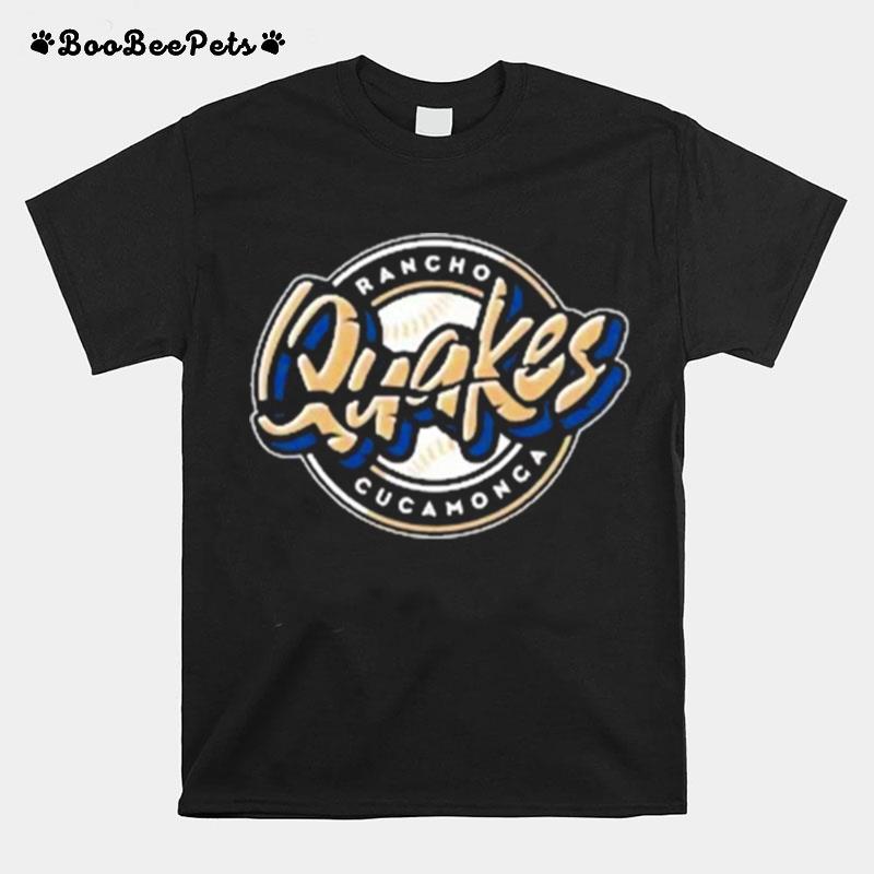 Milb Rancho Cucamonga Quakes Logo T-Shirt