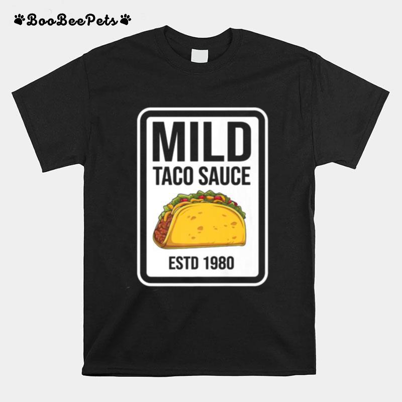 Mild Taco Sauce Condiment Halloween Matching Costume Group T-Shirt