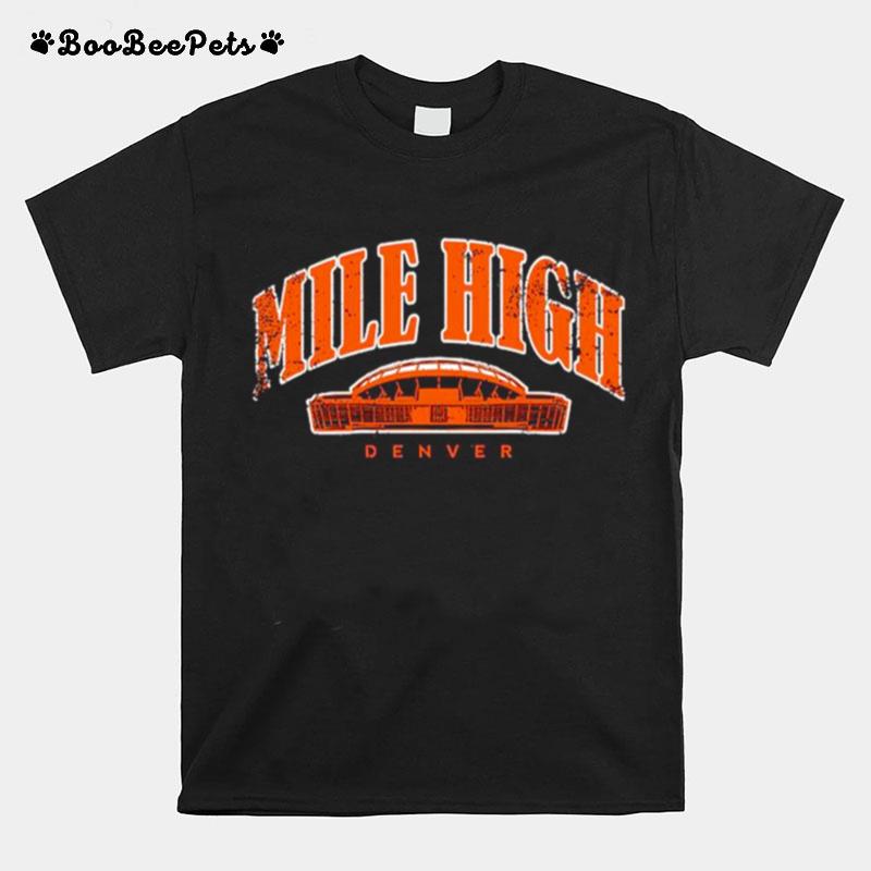 Mile High Denver Broncos T-Shirt