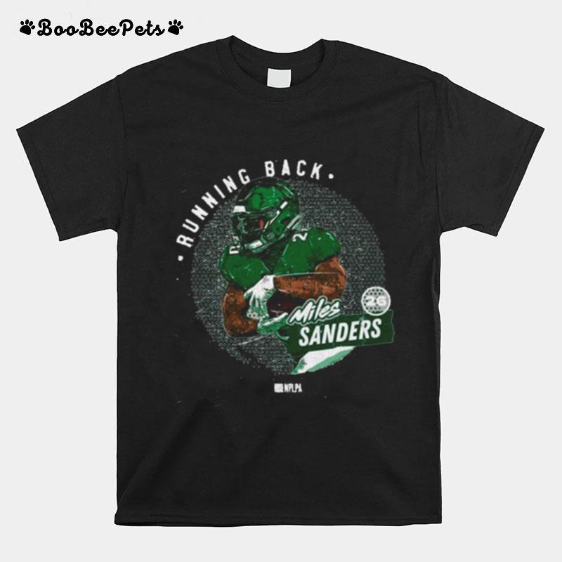 Miles Sanders Philadelphia Eagle Dots Running Back T-Shirt