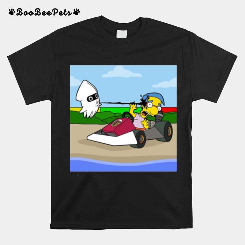 Milhouse Van Houten Super Mario Game T-Shirt