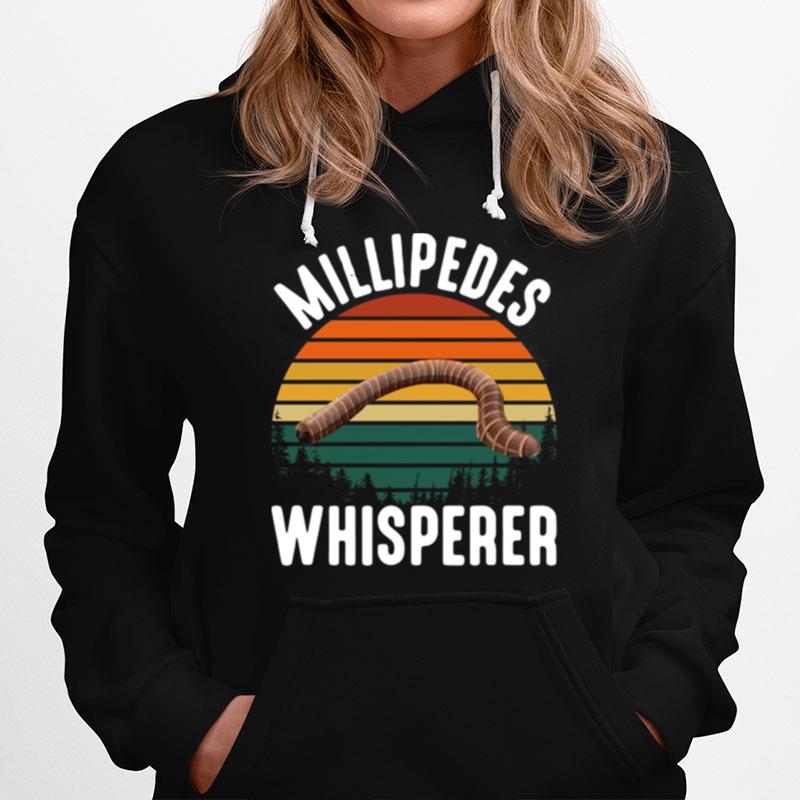 Millipedes Whisperer Vintage Retro Hoodie