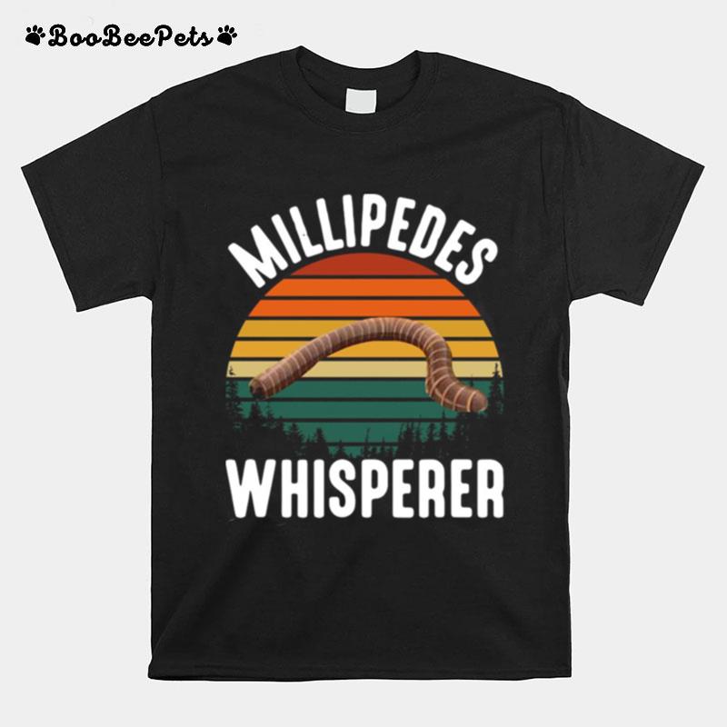 Millipedes Whisperer Vintage Retro T-Shirt