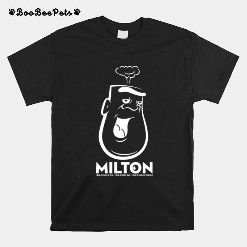Milton The Monster Dark Background T-Shirt