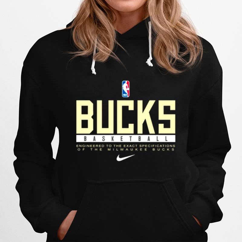 Milwaukee Bucks Basketball Engineered To The Exact Specifications Of The Milwaukee Bucks Hoodie