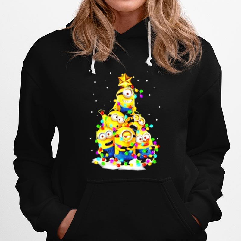 Minions Christmas Tree Hoodie