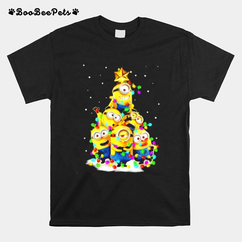 Minions Christmas Tree T-Shirt