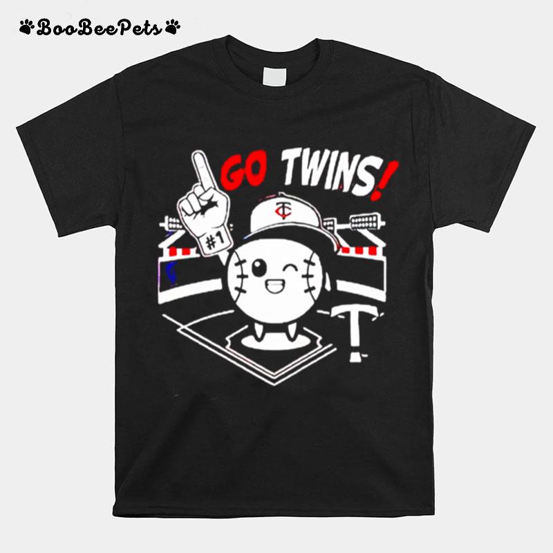 Minnesota Twins Ball Go Twins T-Shirt