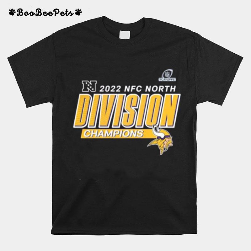 Minnesota Vikings 2022 Nfc North Champions T-Shirt