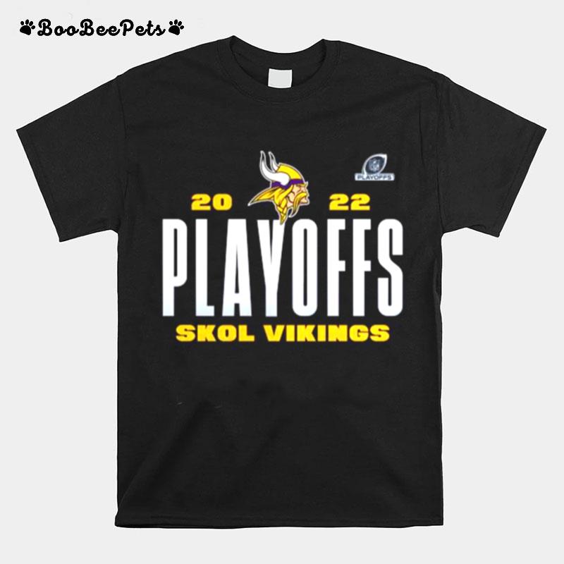 Minnesota Vikings 2022 Nfl Playoffs Our Time T-Shirt