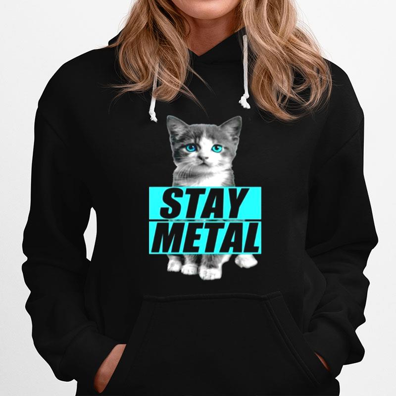 Miss May I Cat Stay Metal Hoodie