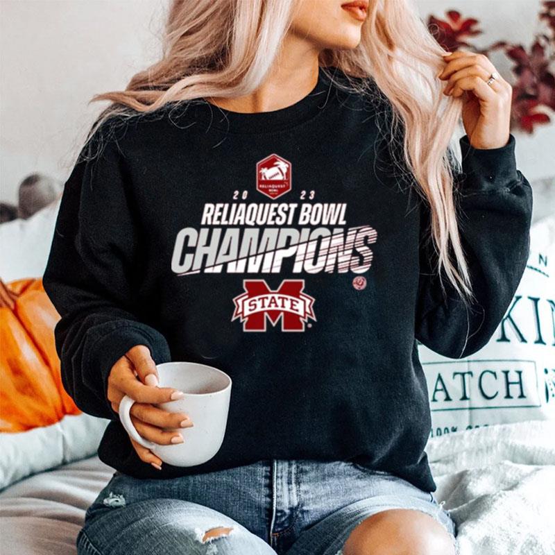 Mississippi State 2023 Reliaquest Bowl Champions Sweater