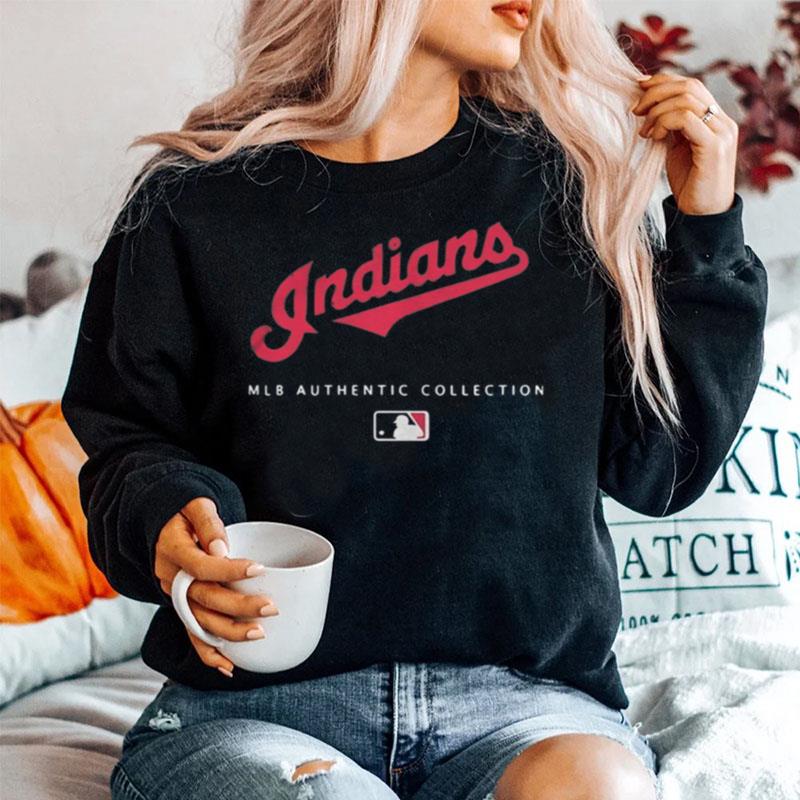 Mlb Authentic Collections Cleveland Indians Sweater